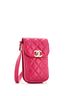 Chanel 100% Leather Pink Belt You Can Phone Waist Bag Quilted Lambskin One size - photo 4