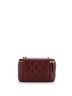 Chanel 100% Leather Red Sweet Camellia Vanity Case with Chain Quilted Lambskin Small One size - photo 4