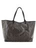 Goyard 100% Coatead Canvas Black Saint Louis Tote Coated Canvas GM One size - photo 1