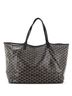 Goyard 100% Coatead Canvas Black Saint Louis Tote Coated Canvas GM One size - photo 2