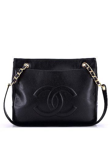 Chanel Vintage Timeless Zip Tote Caviar Medium (view 1)