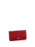 Chanel 100% Leather Red L-Yen Wallet Quilted Caviar One size - photo 4