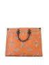 Louis Vuitton 100% Coatead Canvas Black Orange OnTheGo Tote Limited Edition Jungle Monogram Giant GM One size - photo 4