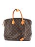 Louis Vuitton 100% Coatead Canvas Brown Lockit NM Handbag Monogram Canvas MM One size - photo 1