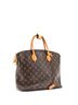 Louis Vuitton 100% Coatead Canvas Brown Lockit NM Handbag Monogram Canvas MM One size - photo 3