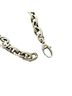 Gucci 100% Sterling Silver Silver Toned GUCCI Interlocking G Bracelet, 925 Sterling Silver Chain Bangle, 06224 One size - photo 4