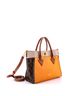 Louis Vuitton Orange Brown Tan On My Side Tote Leather with Monogram Canvas MM One size - photo 3