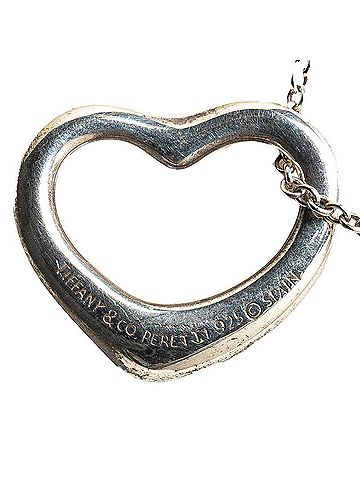 Tiffany Tiffany heart necklace silver SV925 ladies TIFFANY&Co. (view 2)