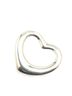 Tiffany 100% Sterling Silver Silver Toned Tiffany heart pendant top SV925 silver ladies TIFFANY&Co. One size - photo 1