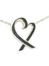 Tiffany 100% Sterling Silver Silver Toned Tiffany Paloma Picasso Loving Heart Necklace SV925 Silver Women's TIFFANY&Co. One size - photo 2