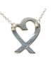 Tiffany 100% Sterling Silver Silver Toned Tiffany Paloma Picasso Loving Heart Necklace SV925 Silver Women's TIFFANY&Co. One size - photo 3