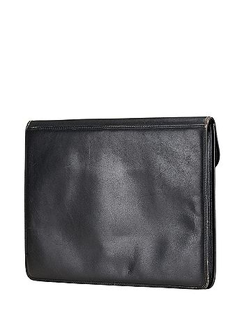 Fendi FENDI Clutch Bag Second Black Leather Men's (view 2)