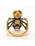 Alexander McQueen Purple Alexander McQueen Spider Ring, Gold-Plated, with Faux Pearl and Rhinestones, Women's, Available in Gold, White, Purple One size - photo 3