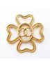 Chanel 100% Metal Gold Toned CHANEL Coco Mark Brooch GP (Gold Plated) Women's Gold 2 8 One size - photo 1