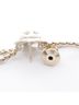 Chanel 100% Metal White CHANEL Coco Mark Brooch GP (Gold Plated) Fake Pearl Rhinestone Women's Gold White One size - photo 5