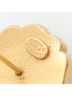 Chanel 100% Metal Gold Toned CHANEL Coco Mark Earrings GP (Gold Plated) Women's Gold 03P One size - photo 4