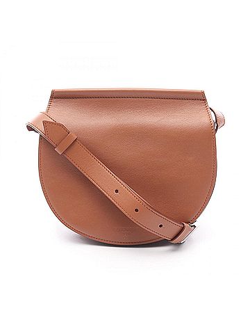 Givenchy Givenchy Infinity Mini Saddle Shoulder Bag, Brown Leather, Women's, BB05470781 (view 1)