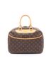 Louis Vuitton Brown Louis Vuitton Deauville Bowling Vanity Handbag, Coated Canvas and Leather, Monogram, Women's, Brown, M47270 One size - photo 1