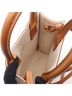 Céline Brown Ivory Celine Mini Vertical Cabas Handbag, Canvas and Leather, Women's, Ivory Brown, 193302 One size - photo 3