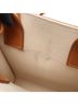Céline Brown Ivory Celine Mini Vertical Cabas Handbag, Canvas and Leather, Women's, Ivory Brown, 193302 One size - photo 5