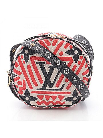 Louis Vuitton Louis Vuitton LV Crafty Boite Chapeau Souple Shoulder Bag in Coated Canvas Monogram Giant, Women's, Red, Black, and Multicolor, M45366 (view 1)