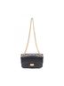 Chanel 100% Leather Black CHANEL 2.55 Mini Matelasse Shoulder Bag, Leather, Women's, Black, AS0874 One size - photo 1