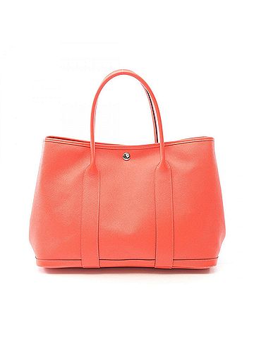 Hermès Hermes Hermès Garden Party PM Rose Jaipur Tote Bag, Epsom Leather, Women's, Pink (view 1)