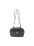 Chanel 100% Leather Black CHANEL Coco Mark Shoulder Bag, Leather, Women's, Black One size - photo 1