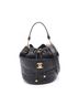 Chanel 100% Leather Black CHANEL Matelasse Mini Bucket Shoulder Bag in Grained Calfskin Caviar, Black One size - photo 1