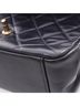 Chanel 100% Leather Blue CHANEL Matelasse Top Handle Shoulder Bag in Lambskin Leather, Navy Blue One size - photo 8