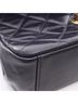 Chanel 100% Leather Blue CHANEL Matelasse Top Handle Shoulder Bag in Lambskin Leather, Navy Blue One size - photo 9