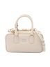 Miu Miu 100% Leather White Miu Miu Miu SOFTY PADDED Accardi Mini Bag, Leather Handbag, Women's, White, 5BP088 One size - photo 1