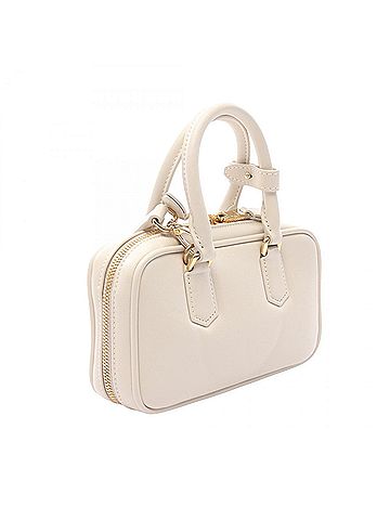 Miu Miu Miu Miu Miu SOFTY PADDED Accardi Mini Bag, Leather Handbag, Women's, White, 5BP088 (view 2)