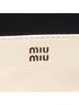 Miu Miu 100% Leather White Miu Miu Miu SOFTY PADDED Accardi Mini Bag, Leather Handbag, Women's, White, 5BP088 One size - photo 4