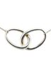 Tiffany 100% Sterling Silver Multi Color Tiffany Elsa Beretti double loop necklace, silver, sterling women's, TIFFANY&Co. One size - photo 2