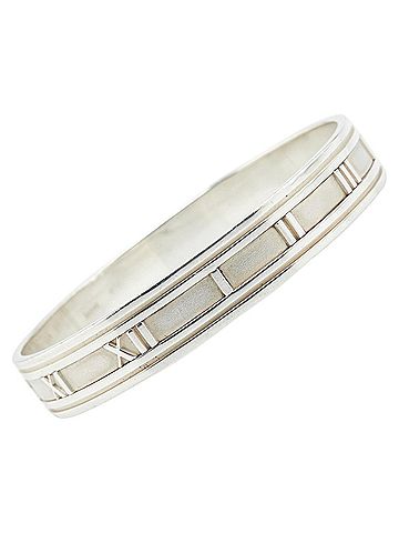Tiffany Tiffany 1995 Atlas Bangle SV925 Silver Women's TIFFANY&Co. (view 1)