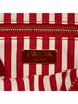 Prada 100% Leather Red Prada Canapa Pouch 1NA021 Rosso Red Canvas Leather Women's PRADA One size - photo 5