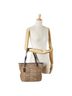 Coach 100% Leather Brown Coach Signature Handbag Tote Bag F58282 Brown Canvas and Leather Women's COACH One size - photo 10