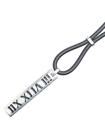 Tiffany Tiffany Atlas Choker SV925 Silver Rubber Women's TIFFANY&Co. (view 1)