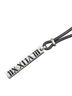 Tiffany 100% Sterling Silver Black Tiffany Atlas Necklace Silver Black SV925 Rubber Women's TIFFANY&Co. One size - photo 1