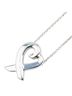 Tiffany 100% Sterling Silver Multi Color Tiffany Loving Heart Necklace SV925 Silver Women's TIFFANY&Co. One size - photo 1