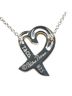 Tiffany 100% Sterling Silver Multi Color Tiffany Loving Heart Necklace SV925 Silver Women's TIFFANY&Co. One size - photo 3