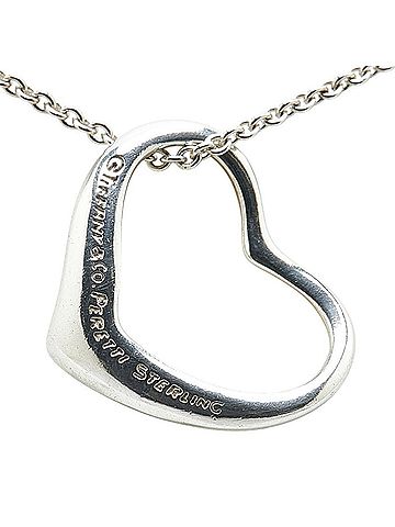 Tiffany Tiffany heart necklace, sterling silver, for women, TIFFANY&Co. (view 2)