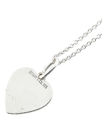 Tiffany Tiffany heart motif necklace SV925 silver ladies TIFFANY&Co. (view 1)