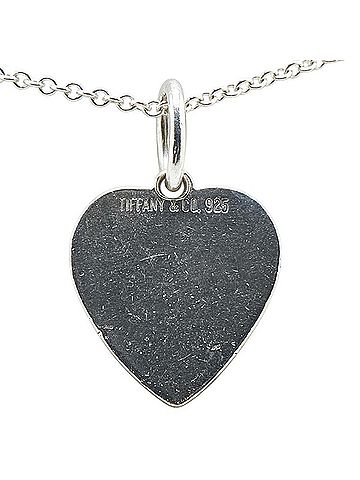 Tiffany Tiffany heart motif necklace SV925 silver ladies TIFFANY&Co. (view 2)
