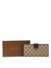 Gucci Tan Brown Gucci GG Canvas Bi-fold Wallet 212089 Beige Brown Leather Women's GUCCI One size - photo 8
