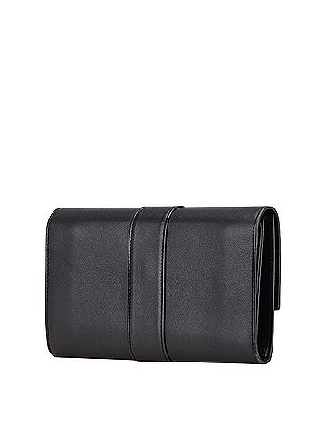 Cartier Cartier Trinity Long Wallet Black Leather Women's CARTIER (view 2)