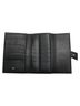 Cartier 100% Leather Black Cartier Trinity Long Wallet Black Leather Women's CARTIER One size - photo 7