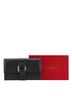 Cartier 100% Leather Black Cartier Trinity Long Wallet Black Leather Women's CARTIER One size - photo 11