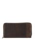Gucci 100% Leather Brown Gucci Guccissima Mistral Round Long Wallet 307993 Brown Leather Women's GUCCI One size - photo 1